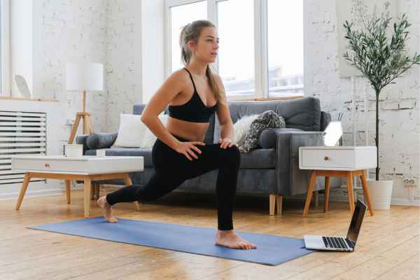 Woman exercising confidently after femiwand treatment Blackheath