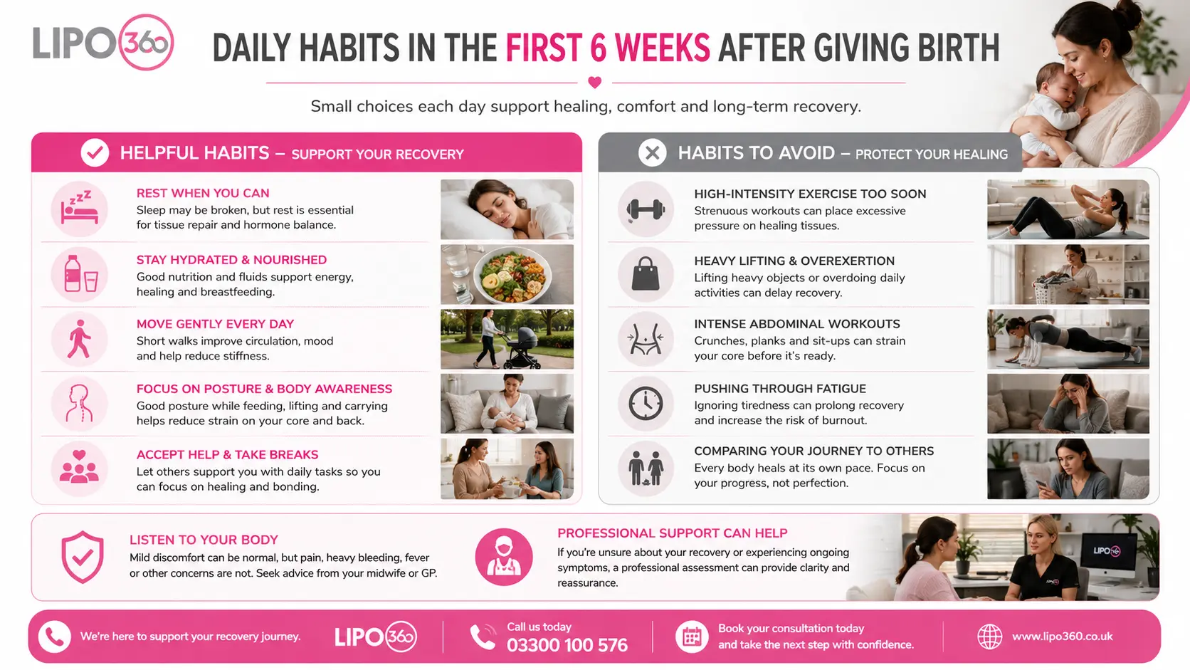 What to Do (and Avoid) in the First 6 Weeks After Giving Birth To Avoid Diastasis Recti 3 First 6 Weeks After Giving Birth To Avoid Diastasis Recti Blackheath : Daily Habits in the First 6 Weeks After Giving Birth